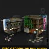 Batman Miniature Game: CARDBOARD BUILDINGS