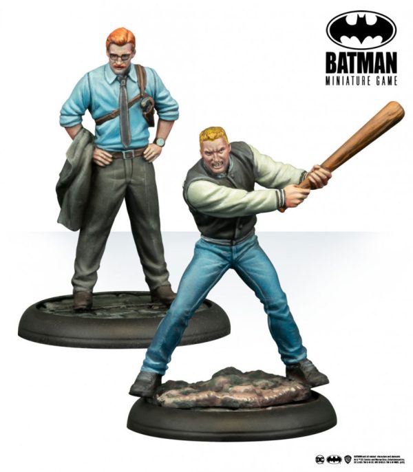 Batman Miniature Game: Lieutenant Gordon & Detective Flass Year One