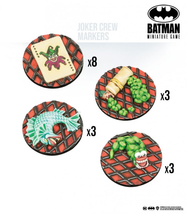 Batman Miniature Game: Joker Crew Markers