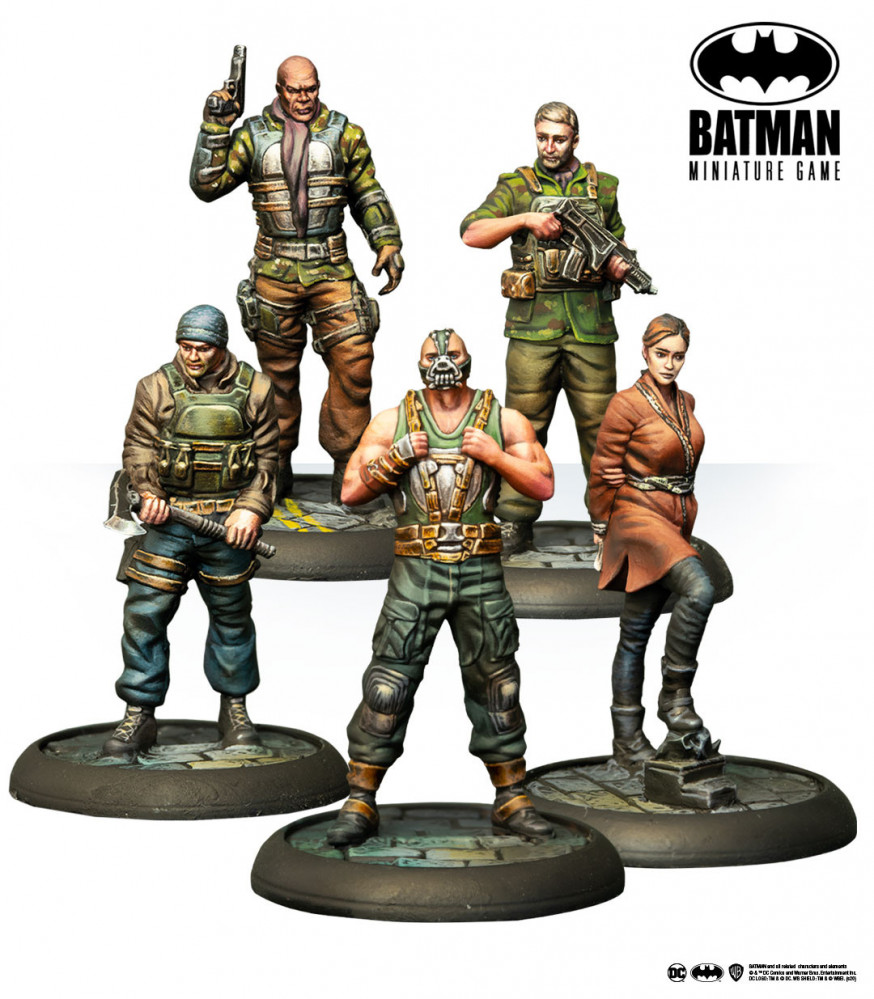 The Dark Knight Rises: The Fire Rises - Batman Miniature Game