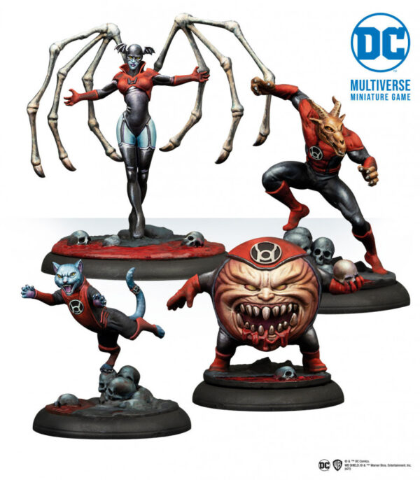 DC Miniature Game: Red Lanterns Corps