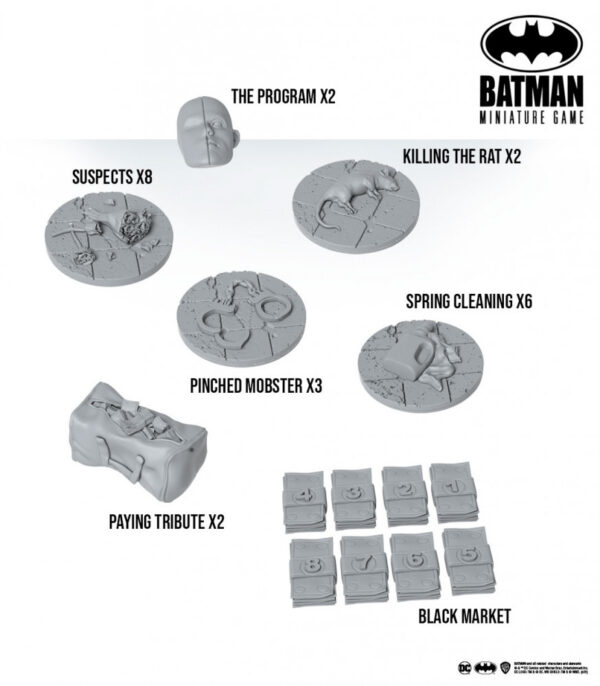 Batman Miniature Game: Organized Crime Markers