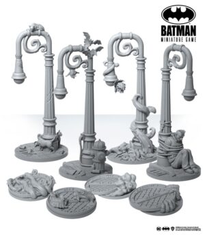 Batman Miniature Game: Gotham Sewers & Lampposts