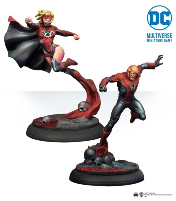 DC Miniature Game: Supergirl & Guy Gardner - Rage Driven