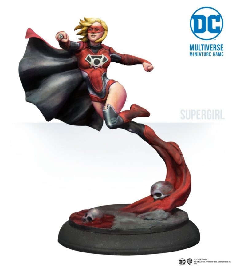 Supergirl & Guy Gardner, Rage Driven - DC Multiverse Miniature Game