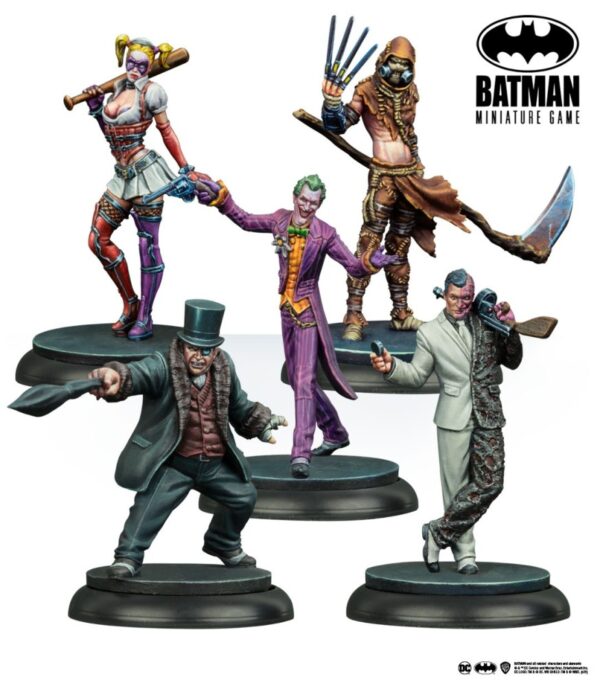 Batman Miniature Game: Arkham Asylum Super-Villains