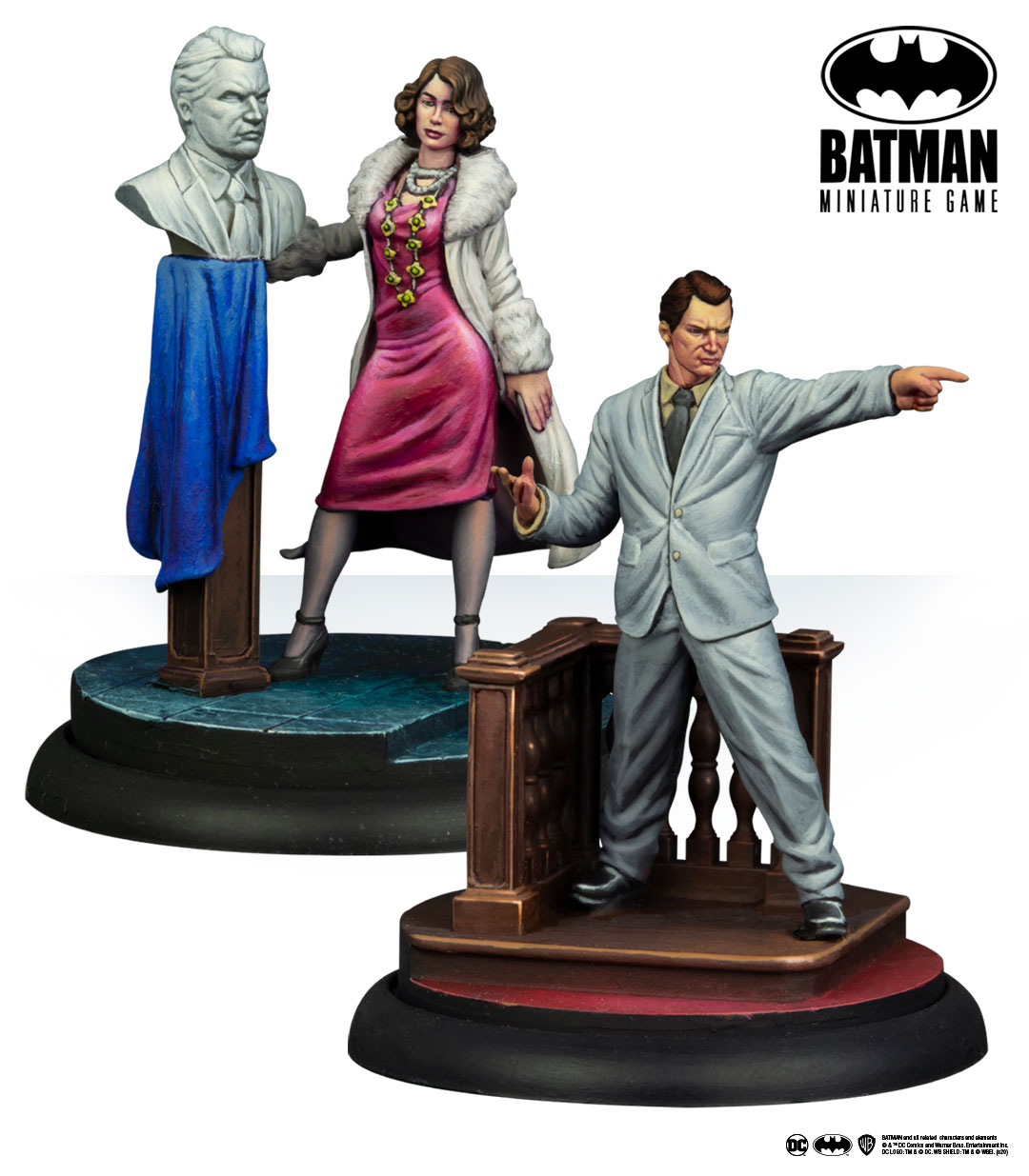 Harvey & Gilda Dent - Batman Miniature Game