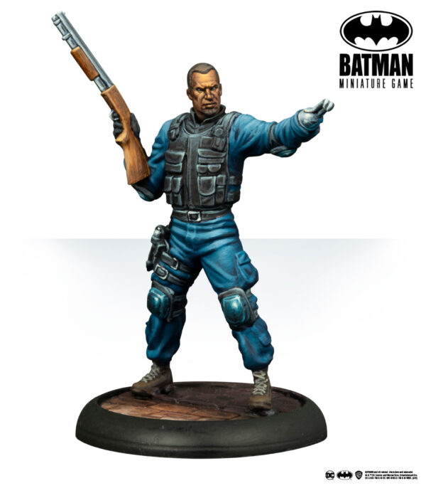 Aaron Cash & Quick Response Team - Batman Miniature Game