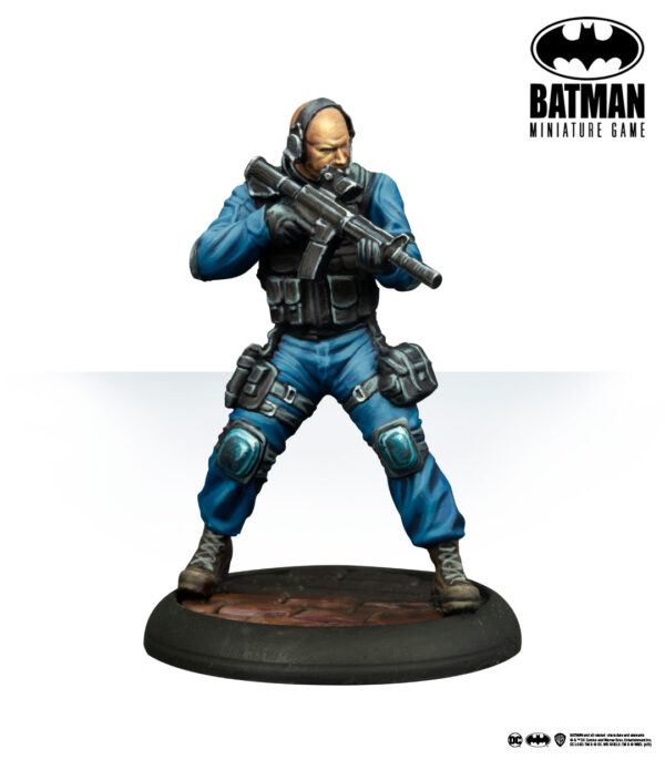 Aaron Cash & Quick Response Team - Batman Miniature Game