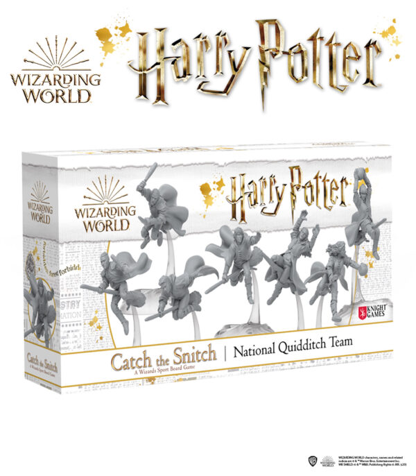 Harry Potter: Catch the Snitch brings quidditch to the tabletop as a  miniatures game