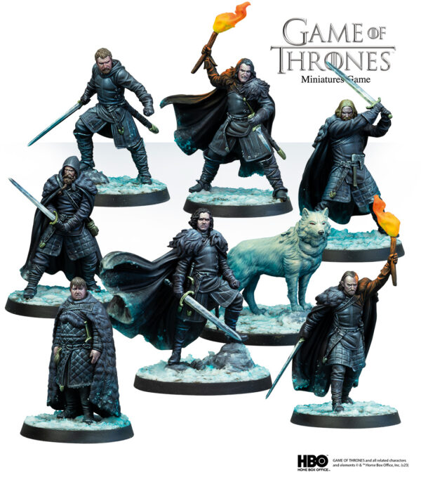 Night’s Watch Expansion Pack for Game of Thrones Miniatures Game