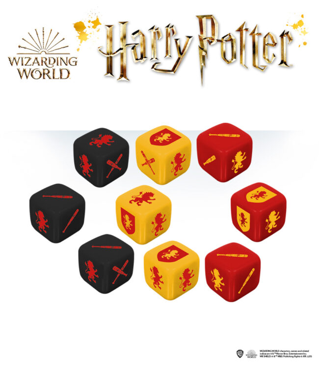 Catch the Snitch: Gryffindor Dice Set