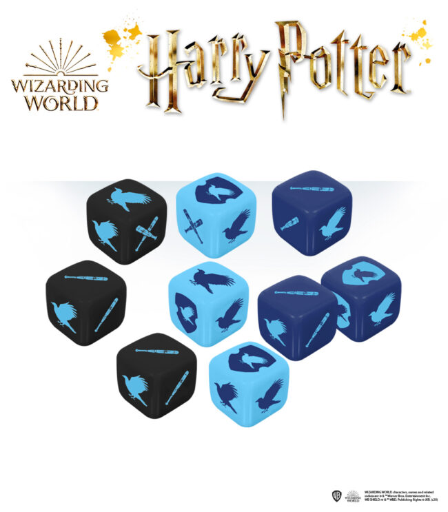 Catch the Snitch: Ravenclaw Dice Set